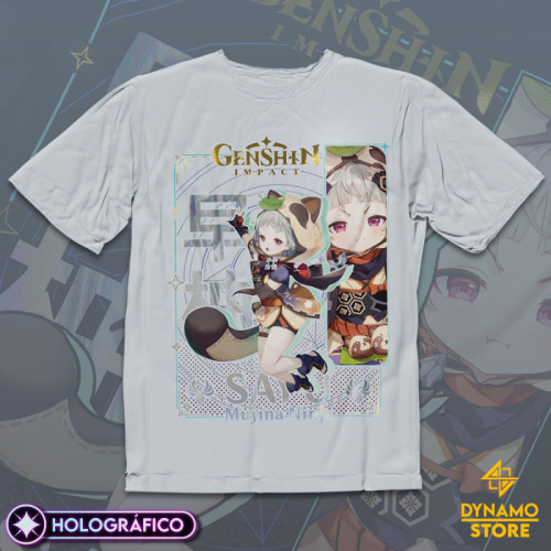 Sayu - Genshin Impact - Polera Holográfica - MYTHRIL PRINT