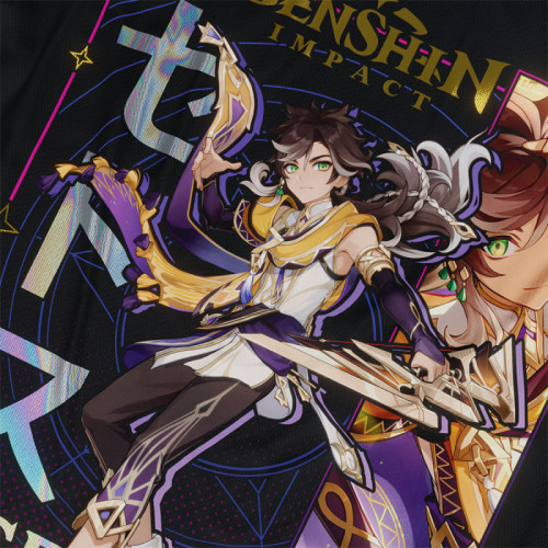 Sethos - Genshin Impact - Polera Holográfica - MYTHRIL PRINT