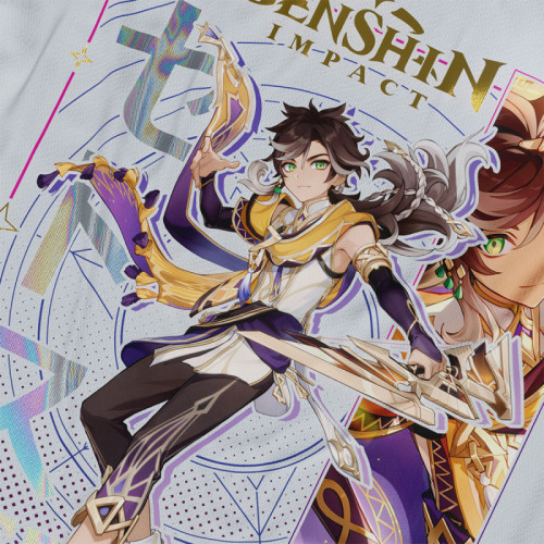 Sethos - Genshin Impact - Polera Holográfica - MYTHRIL PRINT