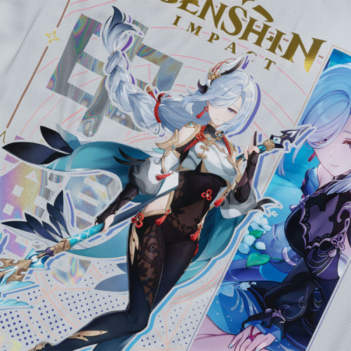 Shenhe - Genshin Impact - Polera Holográfica - MYTHRIL PRINT