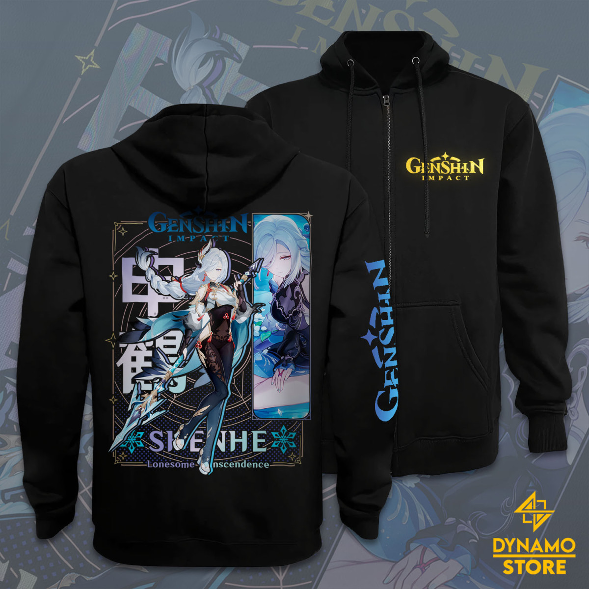Shenhe - Genshin Impact - Poleron - MYTHRIL PRINT