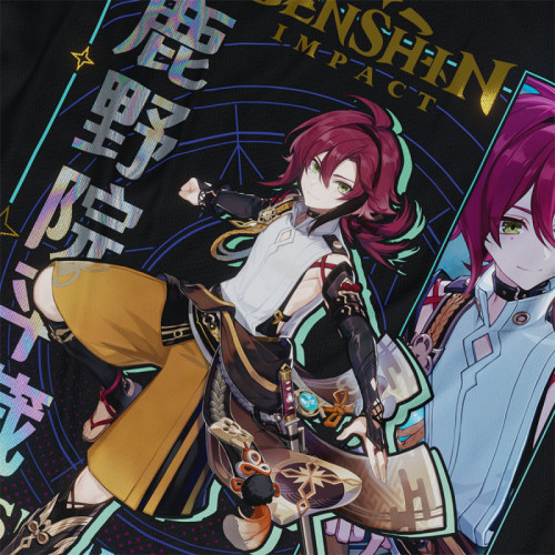 Shikanoin Heizou - Genshin Impact - Polera Holográfica - MYTHRIL PRINT