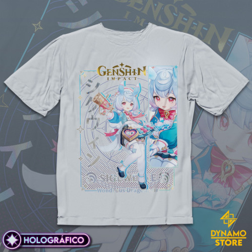 Sigewinne - Genshin Impact - Polera Holográfica - MYTHRIL PRINT