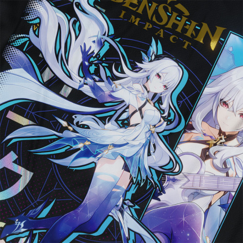 Skirk - Genshin Impact - Polera Holográfica - MYTHRIL PRINT