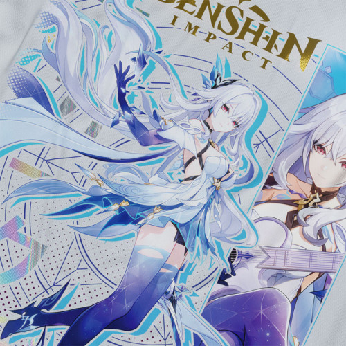Skirk - Genshin Impact - Polera Holográfica - MYTHRIL PRINT