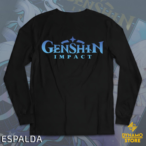 Skirk - Genshin Impact - Polera Manga Larga - MYTHRIL PRINT