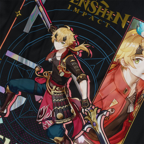 Thoma - Genshin Impact - Polera Holográfica - MYTHRIL PRINT