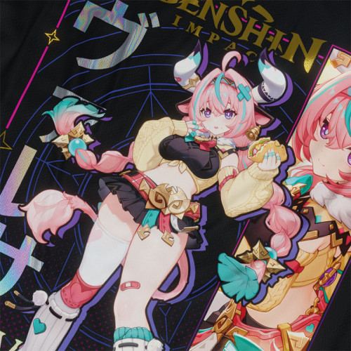 Varesa - Genshin Impact - Polera Holográfica - MYTHRIL PRINT