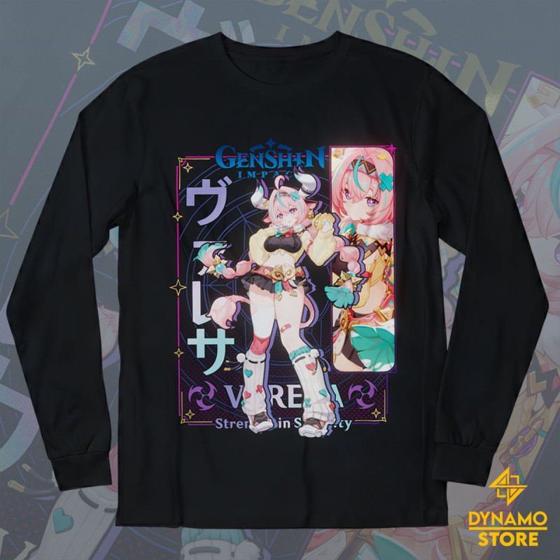 Varesa - Genshin Impact - Polera Manga Larga - MYTHRIL PRINT