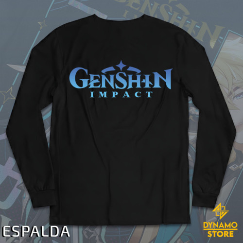 Varka - Genshin Impact - Polera Manga Larga Holográfica - MYTHRIL PRINT
