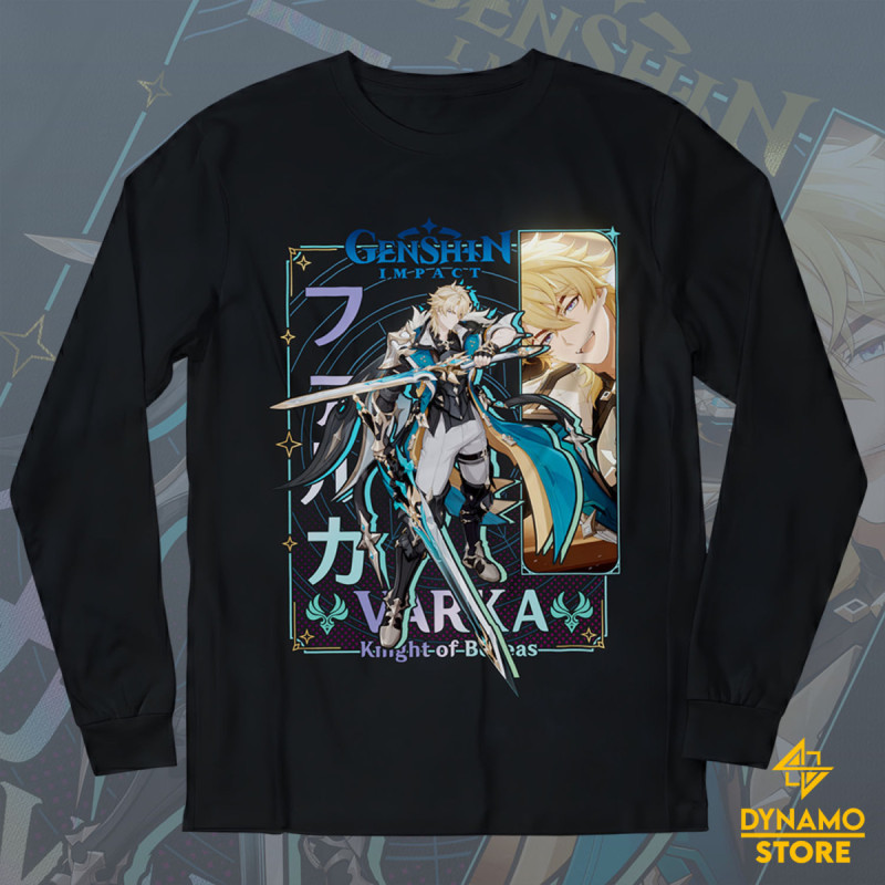 Varka - Genshin Impact - Polera Manga Larga - MYTHRIL PRINT