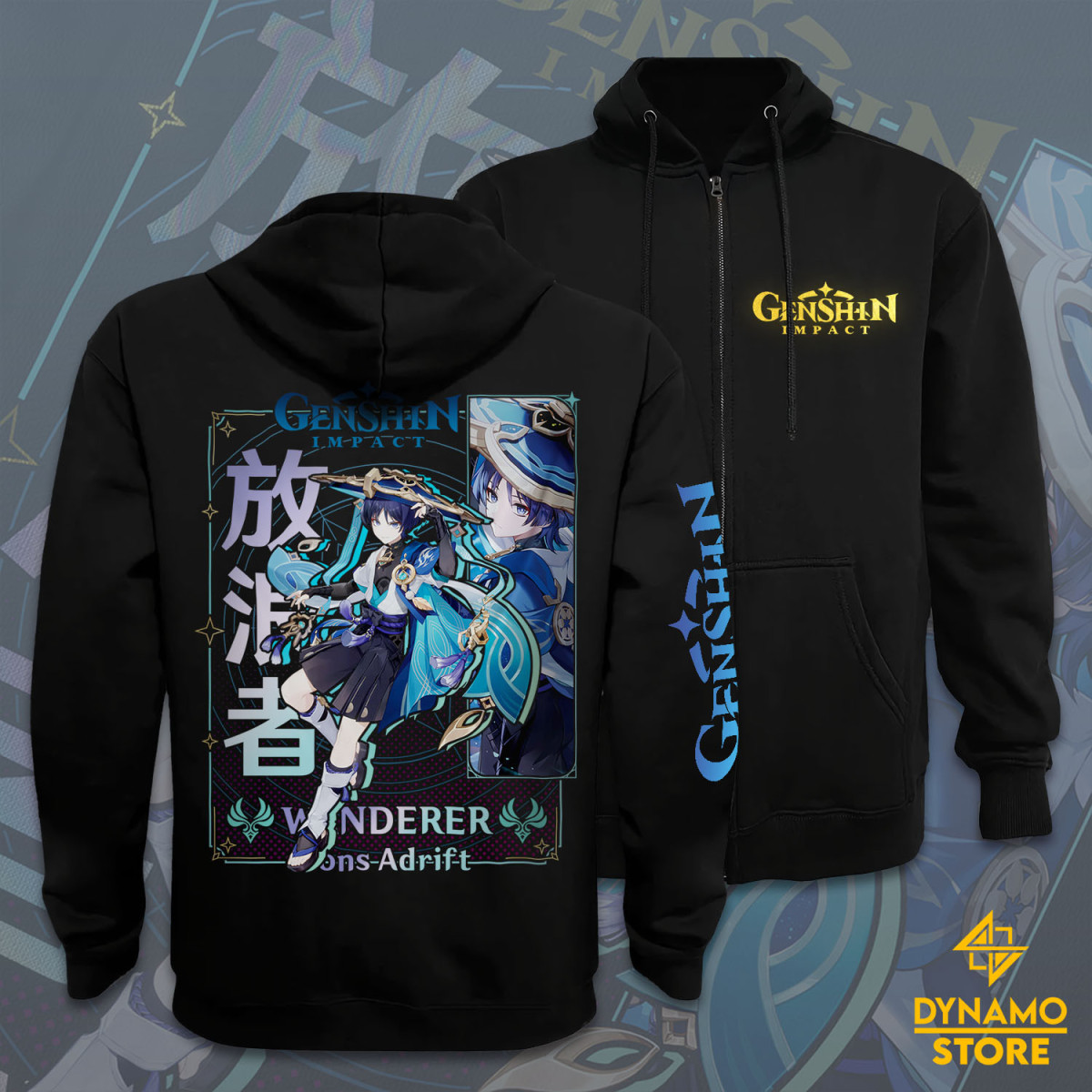Wanderer - Genshin Impact - Poleron - MYTHRIL PRINT