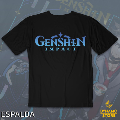 Wriothesley - Genshin Impact - Polera Holográfica - MYTHRIL PRINT