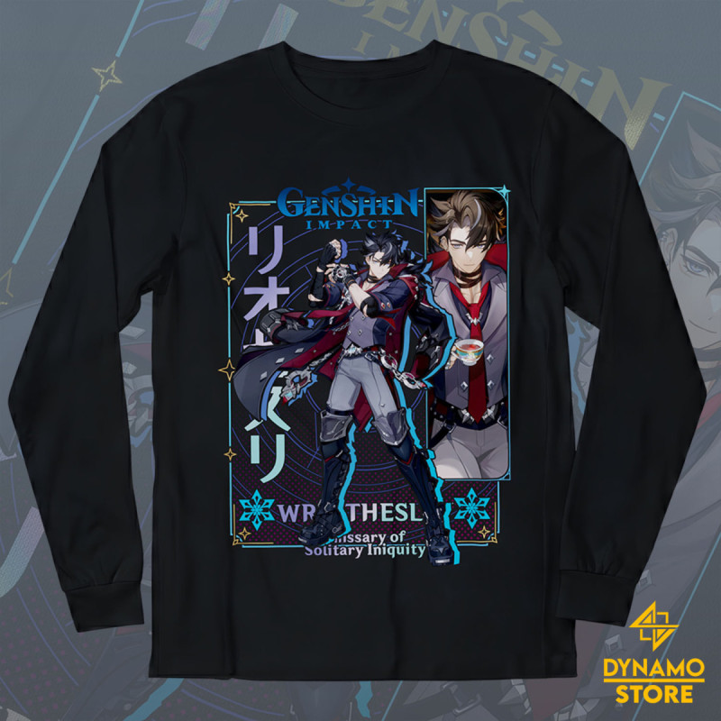 Wriothesley - Genshin Impact - Polera Manga Larga - MYTHRIL PRINT