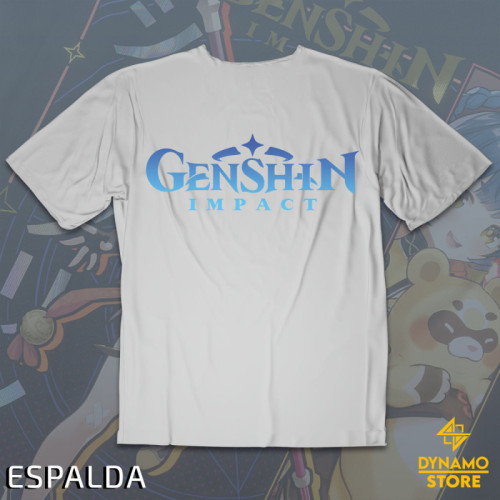 Xiangling - Genshin Impact - Polera Holográfica - MYTHRIL PRINT