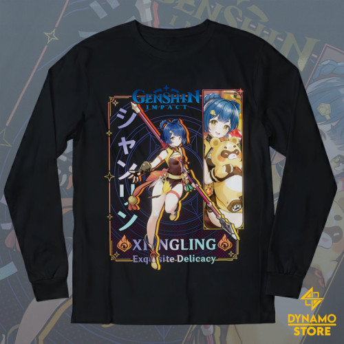 Xiangling - Genshin Impact - Polera Manga Larga - MYTHRIL PRINT