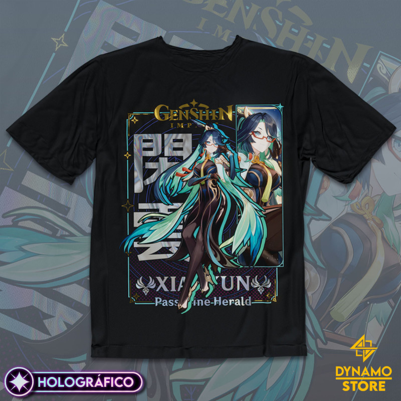 Xianyun - Genshin Impact - Polera Holográfica - MYTHRIL PRINT