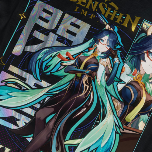 Xianyun - Genshin Impact - Polera Holográfica - MYTHRIL PRINT