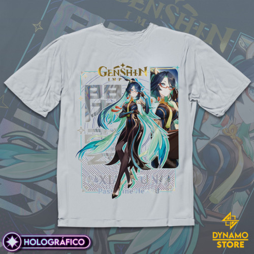 Xianyun - Genshin Impact - Polera Holográfica - MYTHRIL PRINT