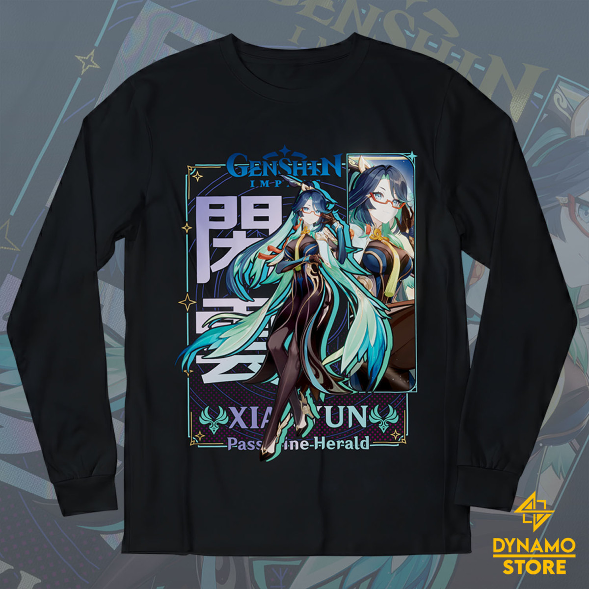 Xianyun - Genshin Impact - Polera Manga Larga - MYTHRIL PRINT