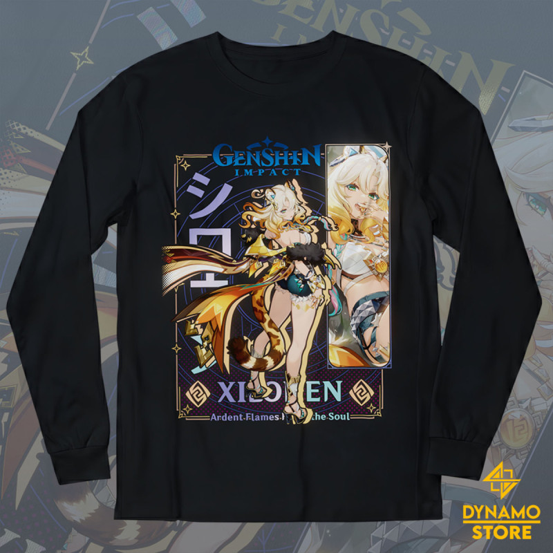 Xilonen - Genshin Impact - Polera Manga Larga - MYTHRIL PRINT