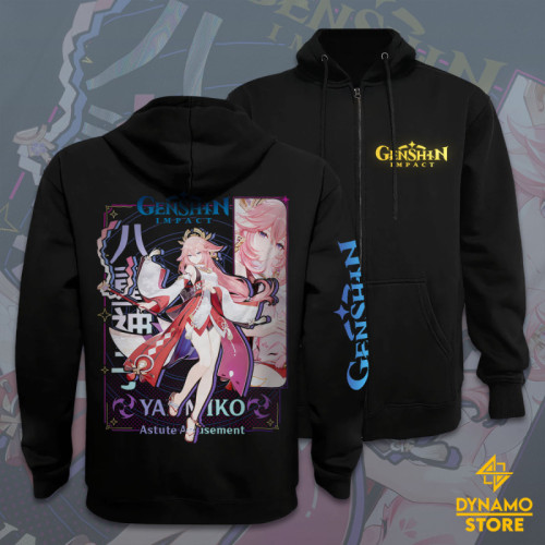 Yae Miko - Genshin Impact -...