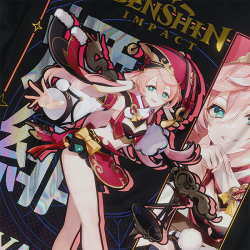 Yanfei - Genshin Impact - Polera Holográfica - MYTHRIL PRINT