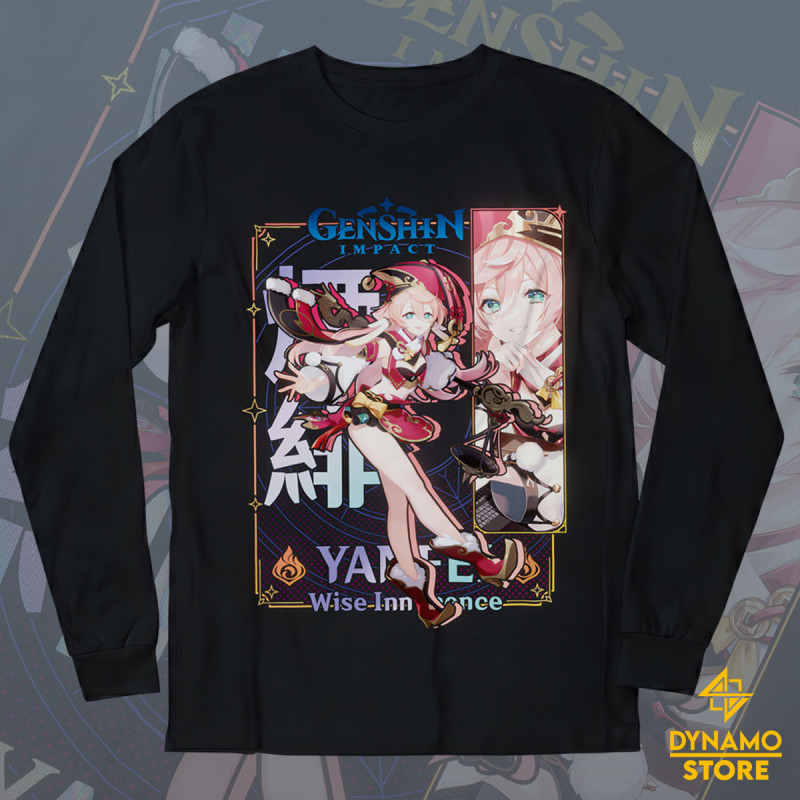 Yanfei - Genshin Impact - Polera Manga Larga - MYTHRIL PRINT
