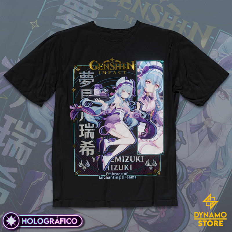 Yumemizuki Mizuki - Genshin Impact - Polera Holográfica - MYTHRIL PRINT