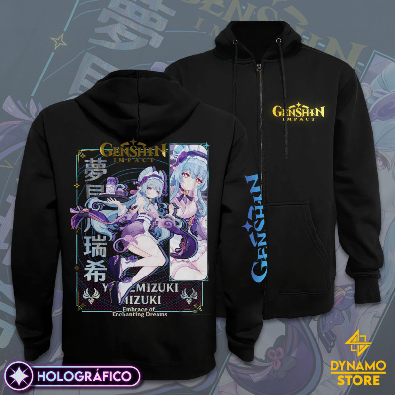 Yumemizuki Mizuki - Genshin Impact - Poleron Holográfica - MYTHRIL PRINT