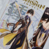 Zhongli - Genshin Impact - Polera Holográfica - MYTHRIL PRINT