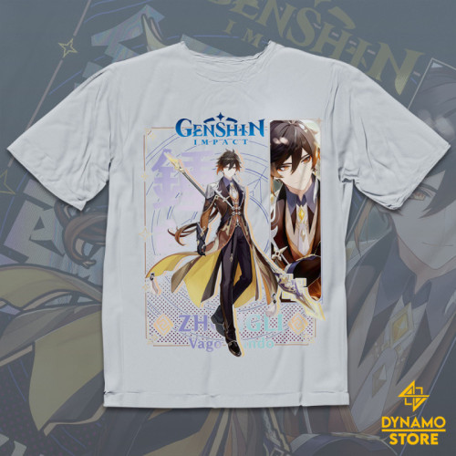 Zhongli - Genshin Impact - Polera - MYTHRIL PRINT