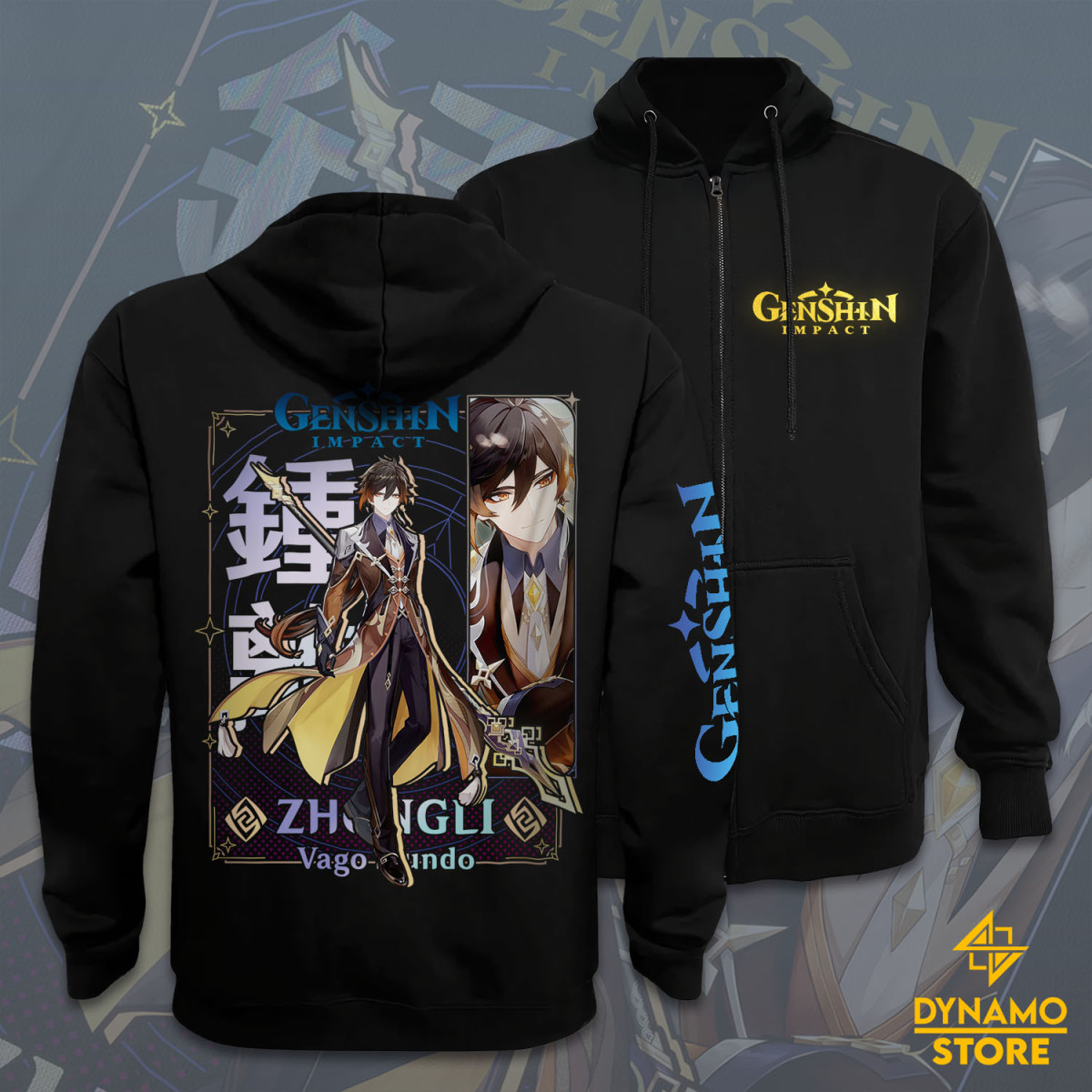 Zhongli - Genshin Impact - Poleron - MYTHRIL PRINT