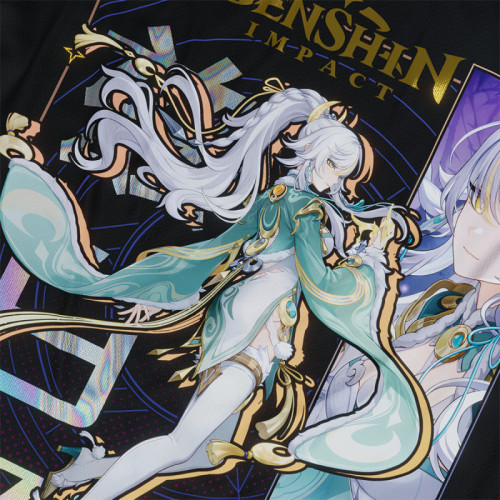 Zibai - Genshin Impact - Polera Holográfica - MYTHRIL PRINT