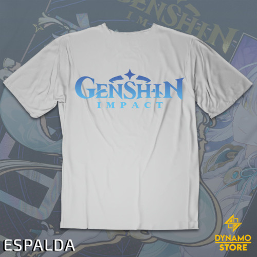 Zibai - Genshin Impact - Polera Holográfica - MYTHRIL PRINT