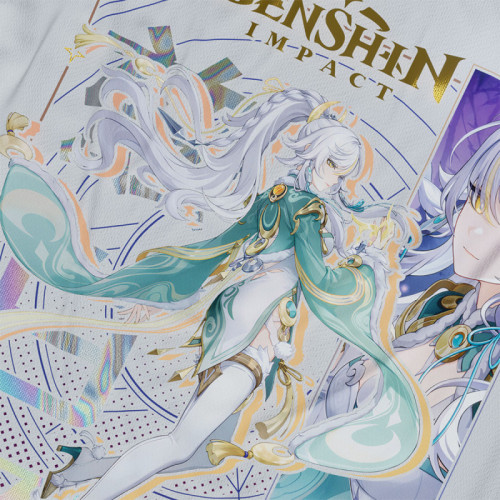 Zibai - Genshin Impact - Polera Holográfica - MYTHRIL PRINT