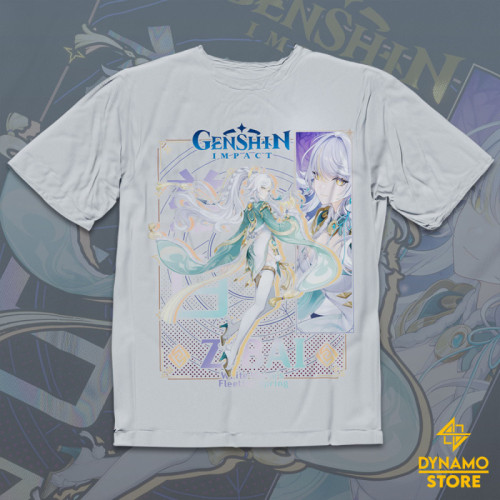 Zibai - Genshin Impact - Polera - MYTHRIL PRINT