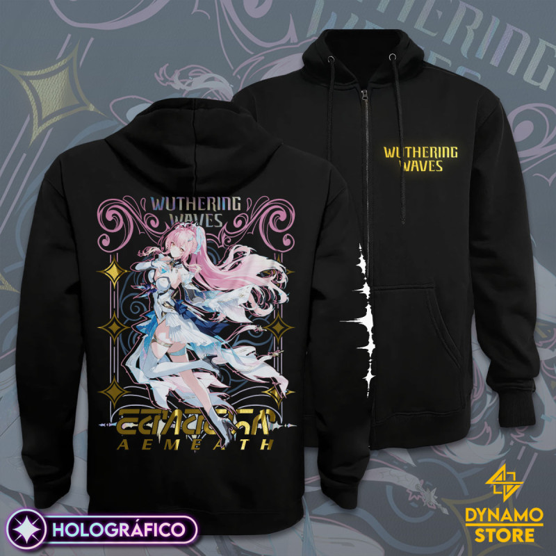Aemeath - Wuthering Waves - Poleron Holográfica - MYTHRIL PRINT