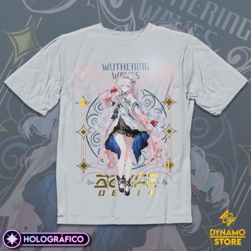 Denia - Wuthering Waves - Polera Holográfica - MYTHRIL PRINT