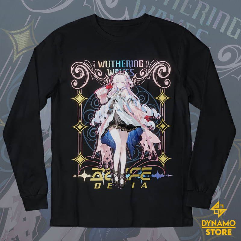 Denia - Wuthering Waves - Polera Manga Larga - MYTHRIL PRINT