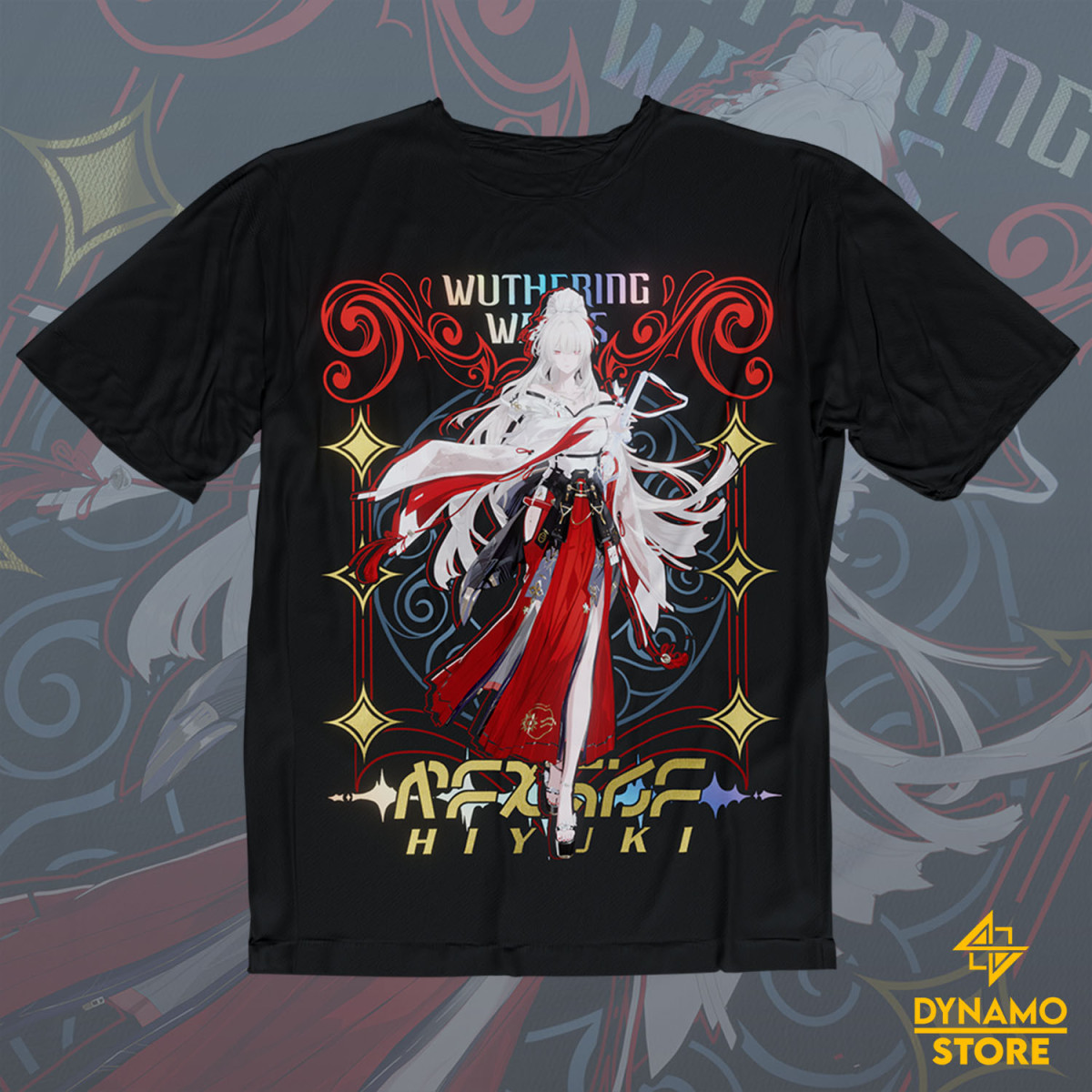 Hiyuki - Wuthering Waves - Polera - MYTHRIL PRINT