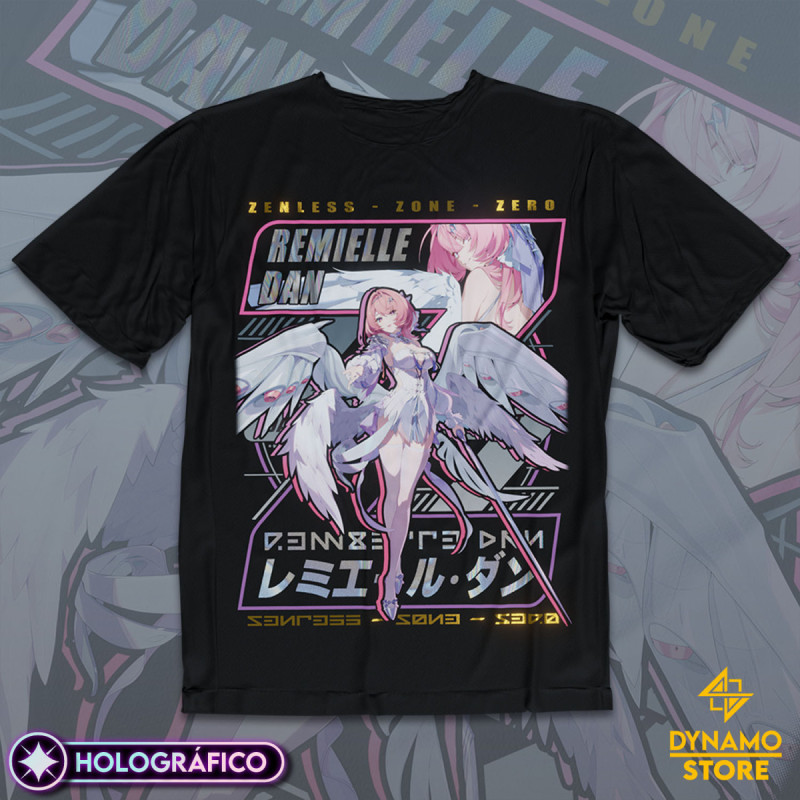 Remielle Dan - Zenless Zone Zero - Polera Holográfica - MYTHRIL PRINT