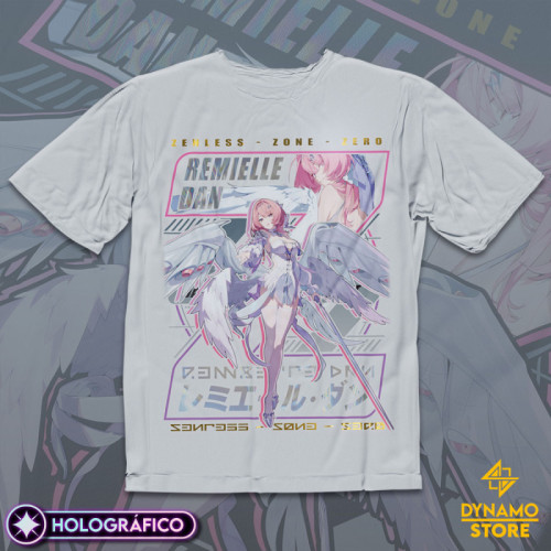Remielle Dan - Zenless Zone Zero - Polera Holográfica - MYTHRIL PRINT
