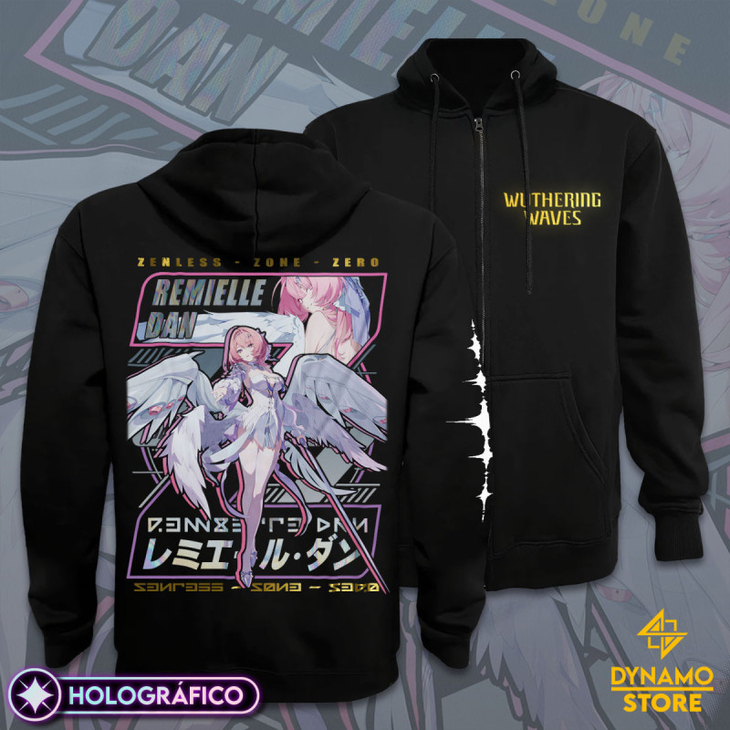 Remielle Dan - Zenless Zone Zero - Poleron Holográfica - MYTHRIL PRINT