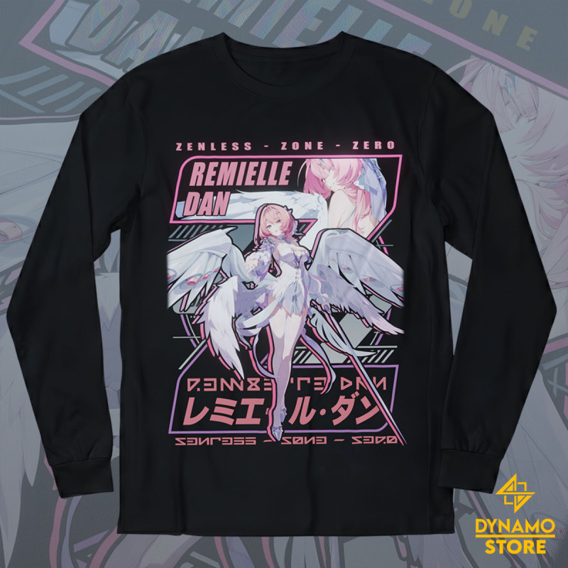 Remielle Dan - Zenless Zone Zero - Polera Manga Larga - MYTHRIL PRINT