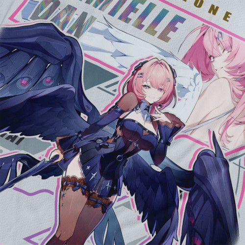 Remielle Dan Moonlight Whispers - Zenless Zone Zero - Polera Holográfica - MYTHRIL PRINT