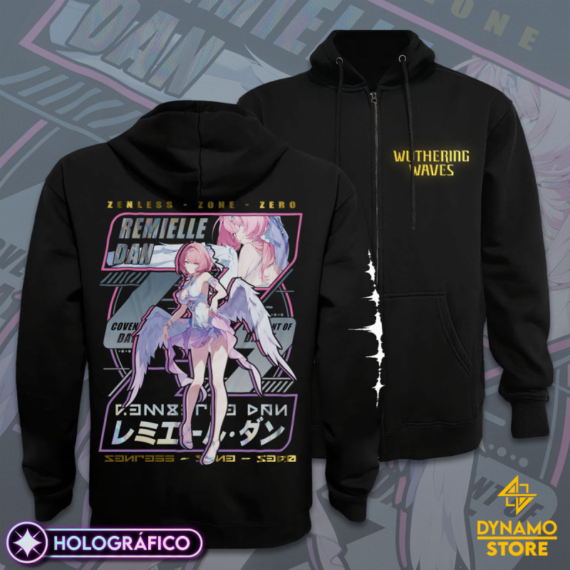 Remielle Dan Seashade Pas Seu - Zenless Zone Zero - Poleron Holográfica - MYTHRIL PRINT