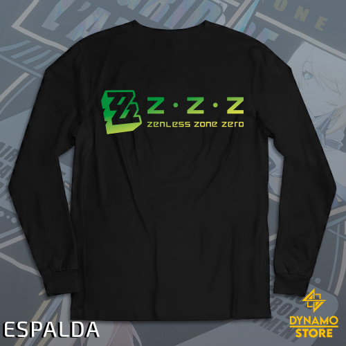 Sigrid de Lazur Majestic Wavechaser - Zenless Zone Zero - Polera Manga Larga Holográfica - MYTHRIL PRINT