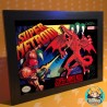 SNES Cover, Super Metroid- Cuadro 3D