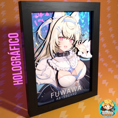 Fuwawa Abyssgard, Hololive- Cuadro 3D